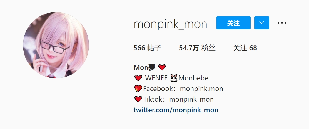 Mon夢 💓 (@monpink_mon)